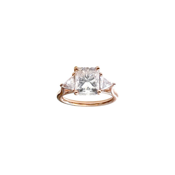 Bague Trilogy Square