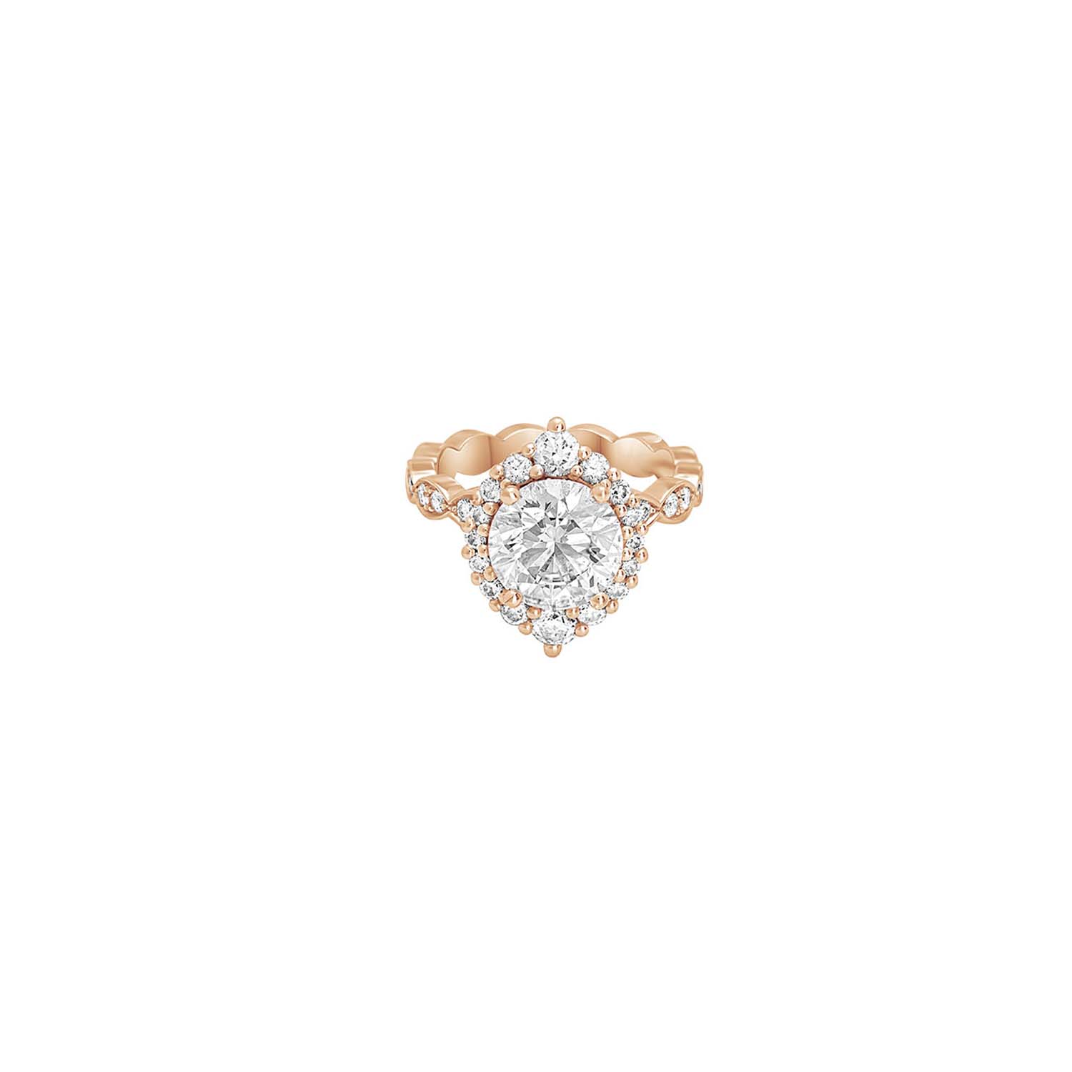 Bague Mademoiselle en or rose