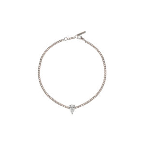 Bracelet Just Joy Diamant poire 0.30 carats or blanc 18 carats