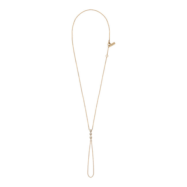 Bracelet de main eclipse en or jaune