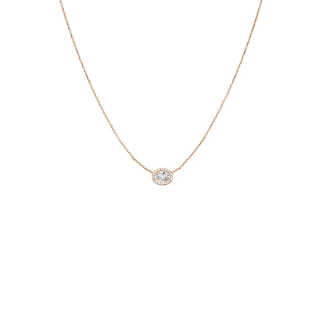 Collier Mila Ovale en or jaune