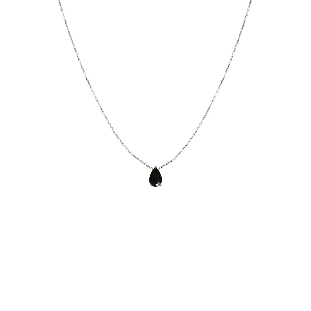 Collier Just Joy Black Or blanc