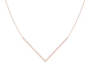 Collier Victoire L en or rose