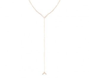 Sautoir Victoire Or Rose