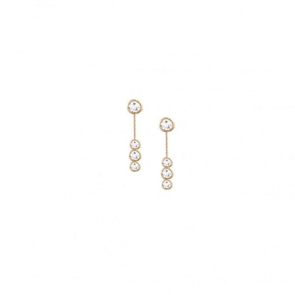 Boucles d’oreilles Toscane en or