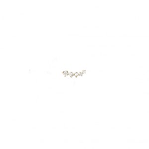 Boucle d’oreille Iris Wave en or