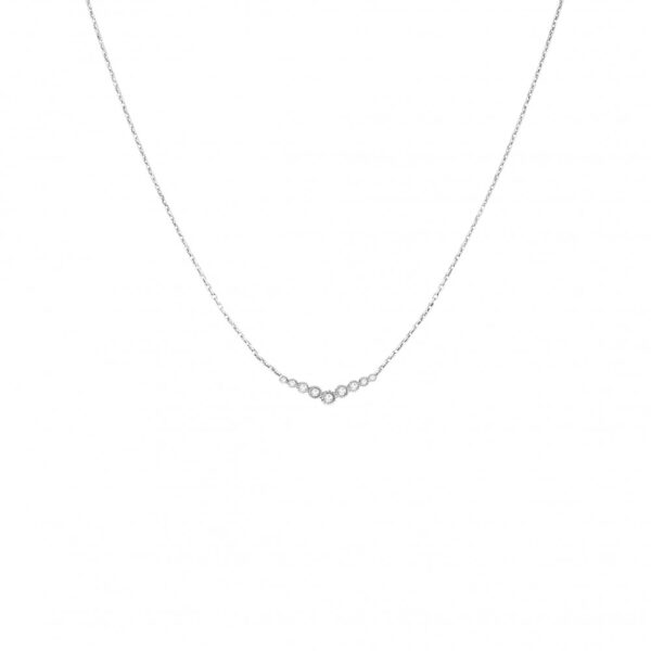 Collier Versailles or blanc