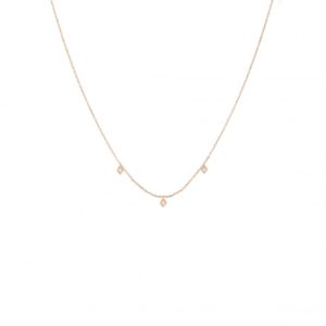 Collier Babylone Tryptik en or