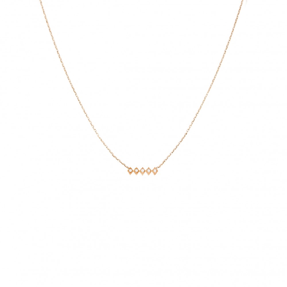 Collier Babylone Line en or