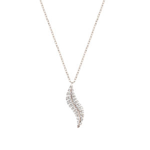 Collier Plume en Or 18 carats