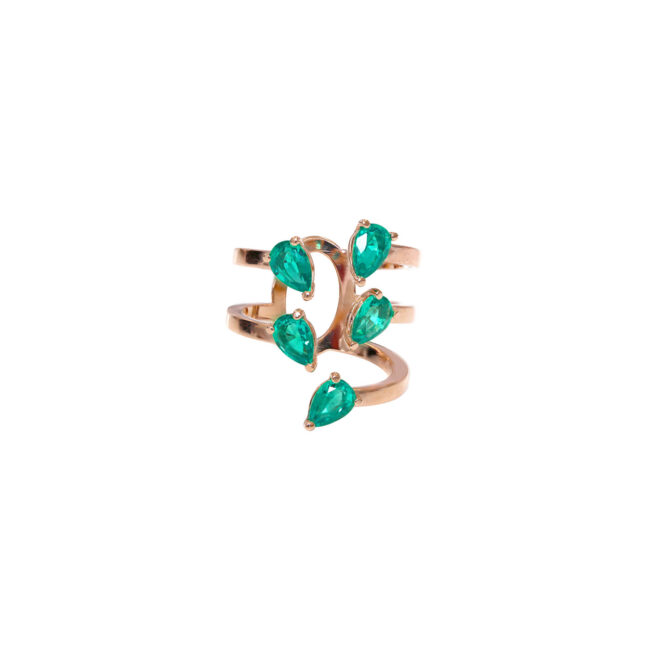 bague Just Joy Spring Rain en or rose