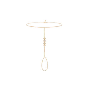 Bracelet de main Babylone Or jaune et diamants