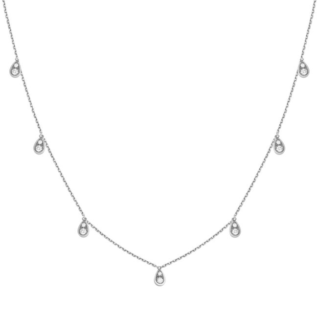 Collier eclipse seven en or blanc-2