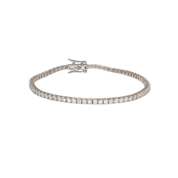 Bracelet Rivière Diamond Or blanc 18 carats et diamants