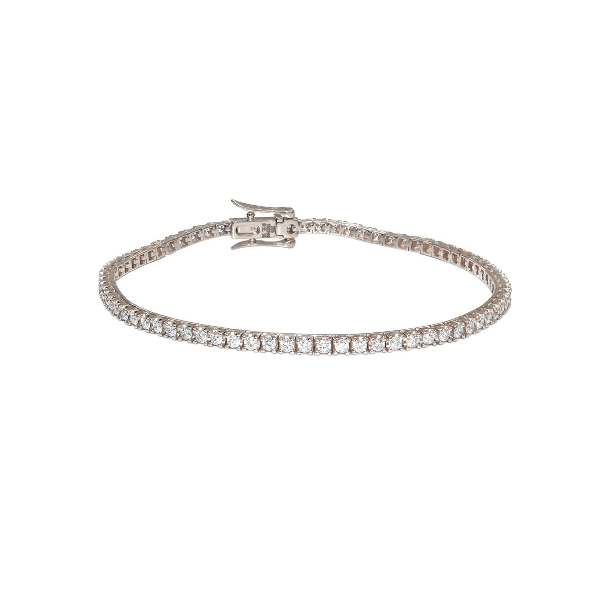 Bracelet Rivière Diamond Or blanc 18 carats et diamants