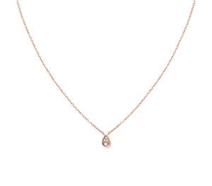 collier eclipse one en or rose