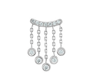 Boucle d'oreille Rosa Line