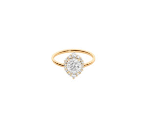 Bague mademoiselle one en or jaune
