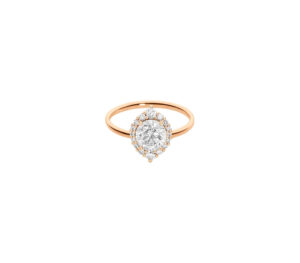 Bague mademoiselle one en or rose