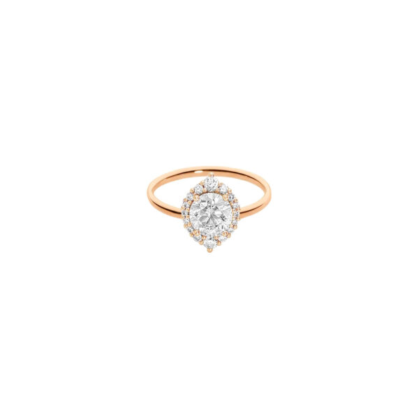Bague mademoiselle one en or rose