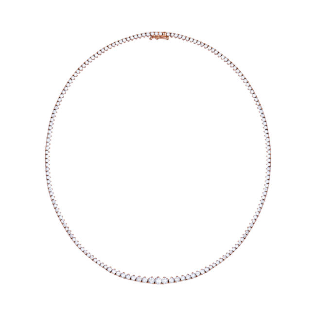 Collier rivière just joy triptik vue du dessus