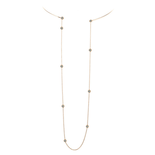 Collier toscane twist en or jaune