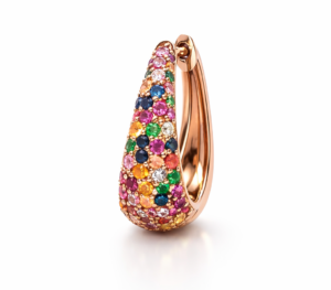 Boucle d'oreille Rainbow