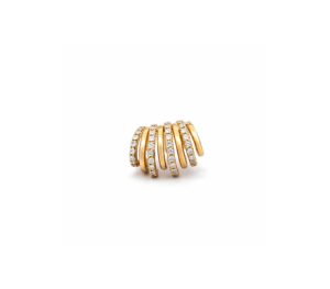 Boucle d'oreille Iris eight