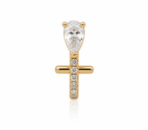 Boucle d'oreille Iris Hope Reverse Pear