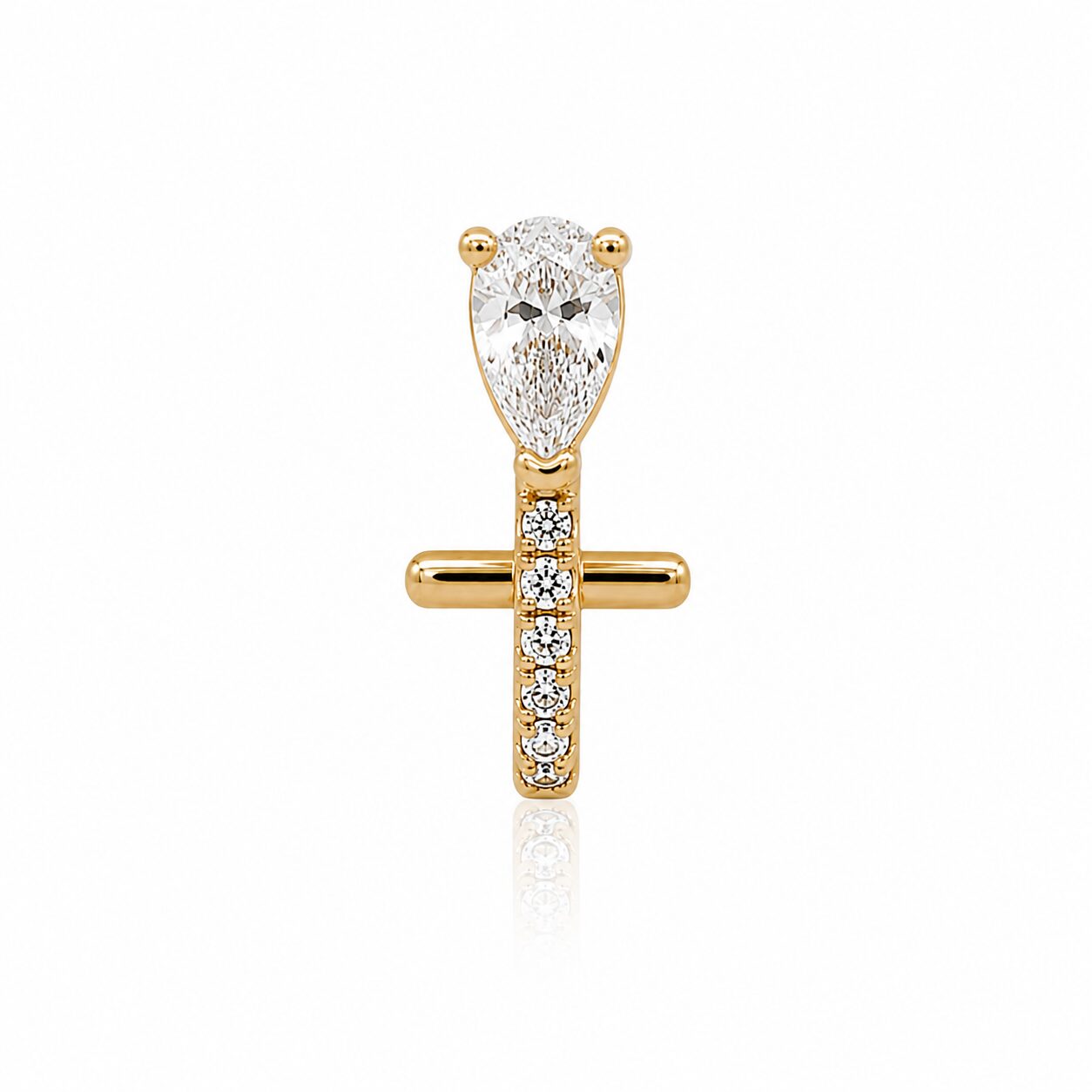 Boucle d&rsquo;oreille Iris Hope Reverse Pear